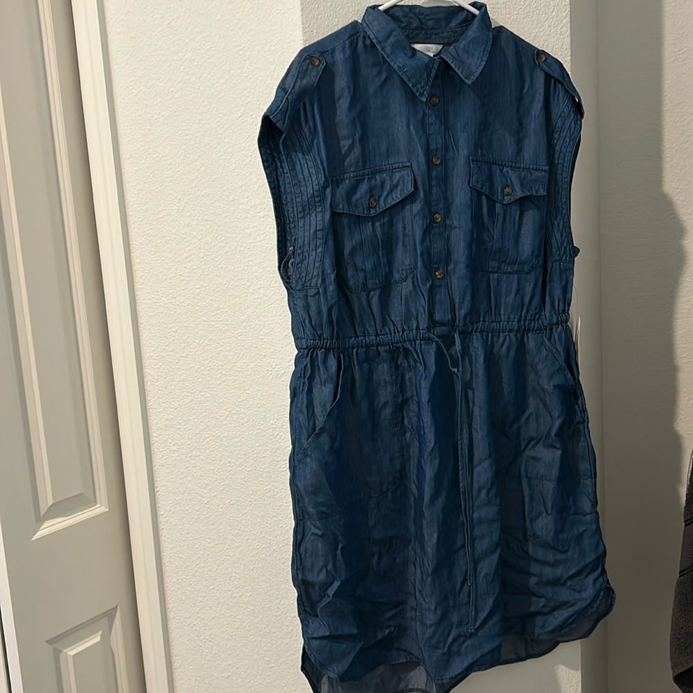 NWT Chambray Dress
